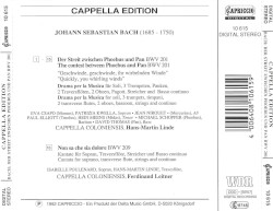 Geschwinde, Geschwinde, ihr wirbelnden Winde BWV 201 / Non sa che sia dolore BWV 209