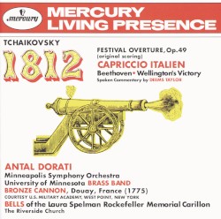 Tchaikovsky: 1812 Festival Overture / Capriccio Italien / Beethoven: Wellington’s Victory