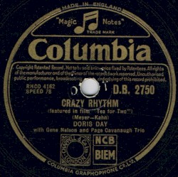 Crazy Rhythm / Orange Coloured Sky