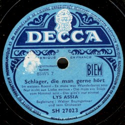 Schlager, die man gerne hört