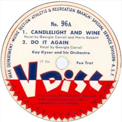 Candlelight and Wine / Do It Again / With My Head in the Clouds / Victory Polka