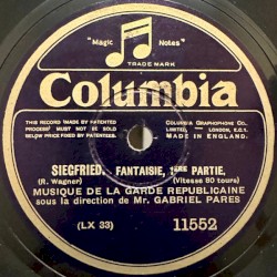 Siegfried. Fantaisie