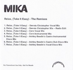 Relax, (Take It Easy) - The Remixes
