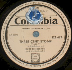 Three Cent Stomp / New York City Blues