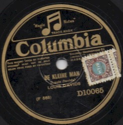 De kleine man / Ich kusse Ihre Hand, Madame