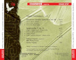 Symphony no. 3 / Saxophone Concerto ‘Cyber‐Bird’