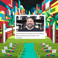 Duff Goldman's Simple Tip for Making Mouthwatering Chocolate Chip Cookies