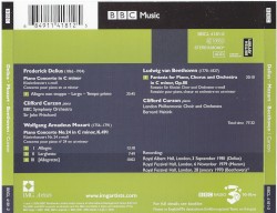 Delius: Piano Concerto / Mozart: Piano Concerto no. 24 / Beethoven: Fantasia for Piano, Chorus & Orchestra