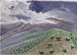 dans les boues grises et vertes