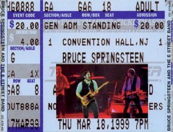 1999‐03‐18: Convention Hall, Asbury Park, NJ, USA