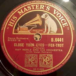 Close Your Eyes / Did You Ever See a Dream Walking?