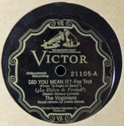 Did You Mean It? / Cobble-Stones