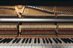 Reimagining Ravel in Abstract Colors (Intimate Piano Recital in the Darkroom)