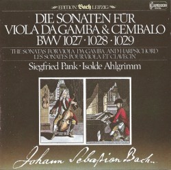 Die Sonaten für Viola da gamba und Cembalo