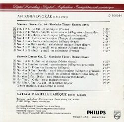 Slavonic Dances, op. 46 & op. 72