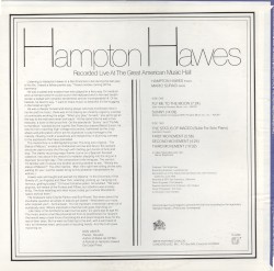 Recorded Live At The Great American Music Hall