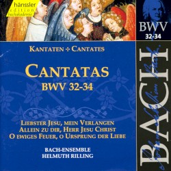 Edition Bachakademie, Volume 11: Cantatas BWV 32-34