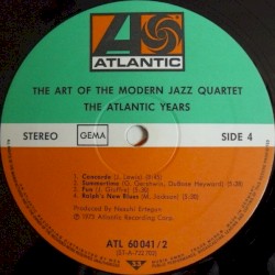 The Art Of The Modern Jazz Quartet - The Atlantic Years