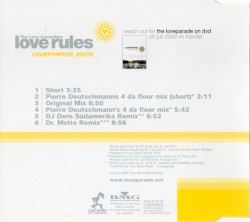 Love Rules (Loveparade 2003)