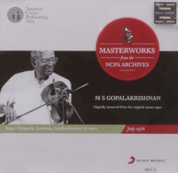 Masterworks From the NCPA Archives