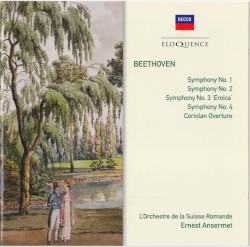 Beethoven: Symphonies no. 1–4; Coriolan Overture