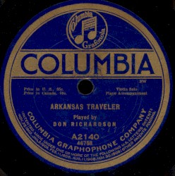 Arkansas Traveler / Old Zip Coon