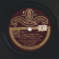 I Can't Give You Anything but Love / Sentimental Blues