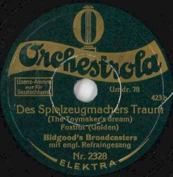 Des Spielzeugmachers Traum / Tanz der Papierpuppen