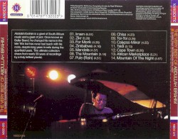 Cape Town Songs: The Very Best of Abdullah Ibrahim