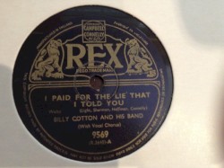 I Paid for the Lie ´ That I Told You / And the Angels Sing