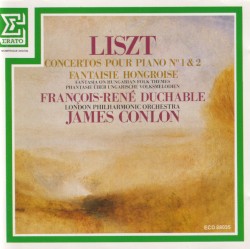 Concerto pour piano et orchestre N°1 & N°2 et fantaisie hongroise