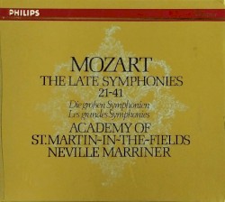 The Late Symphonies 21-41