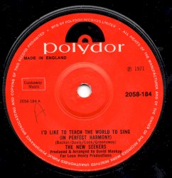 I’d Like to Teach the World to Sing (In Perfect Harmony)