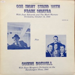 One Night Stand With Frank Sinatra Plus Connie Boswell