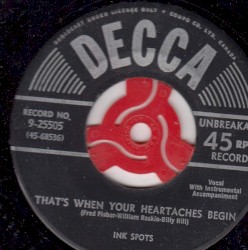 It's a Sin to Tell a Lie / That's When Your Heartaches Begin