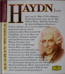 La gran música: Haydn: Die Schöpfung: Arien und Chöre