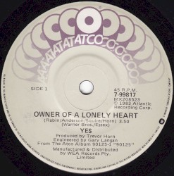 Owner of a Lonely Heart