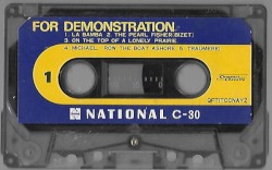 For Demonstration/For Recording