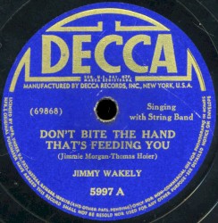 Don't Bite the Hand That's Feeding You / Little Sweetheart (I Miss You)