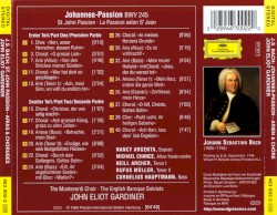 Johannes-Passion: Arien & Chöre