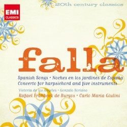 Spanish Songs / Noches en los jardines de España / Concerto for harpsichord and five instruments