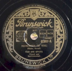 Memories of You / I'm Through