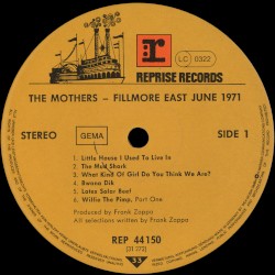 Fillmore East – June 1971