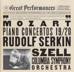 Piano Concertos Nos. 19, 20