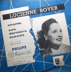 Lucienne Boyer chante ses derniers succès