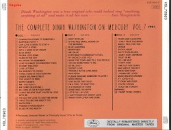 The Complete Dinah Washington on Mercury, Volume 7 (1961)