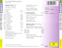 Requiem / Laudate Dominum / Exsultate, jubilate
