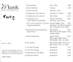 Musik und Unterricht: 66 Party