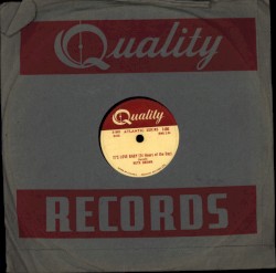 It's Love Baby (24 Hours of the Day) / What'd I Say