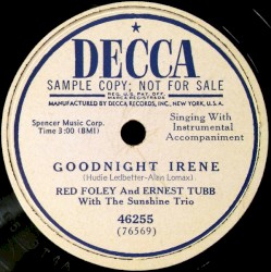 Goodnight Irene / Hillbilly Fever #2